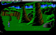 Space Quest II: Chapter II - Vohaul's Revenge for IBM PC/Compatibles - Exploring the area...