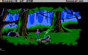 Space Quest II: Chapter II - Vohaul's Revenge for IBM PC/Compatibles - A crash landing!