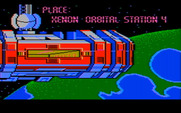 Space Quest II: Chapter II - Vohaul's Revenge for IBM PC/Compatibles - Outside Xenon Orbital Station 4...