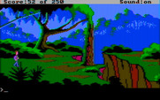 Space Quest II: Chapter II - Vohaul's Revenge for IBM PC/Compatibles - Can you get across this chasm?