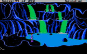 Space Quest II: Chapter II - Vohaul's Revenge for IBM PC/Compatibles - Looks like it's time to swim again!