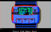 Space Quest II: Chapter II - Vohaul's Revenge for IBM PC/Compatibles - Your boss on your wrist watch...