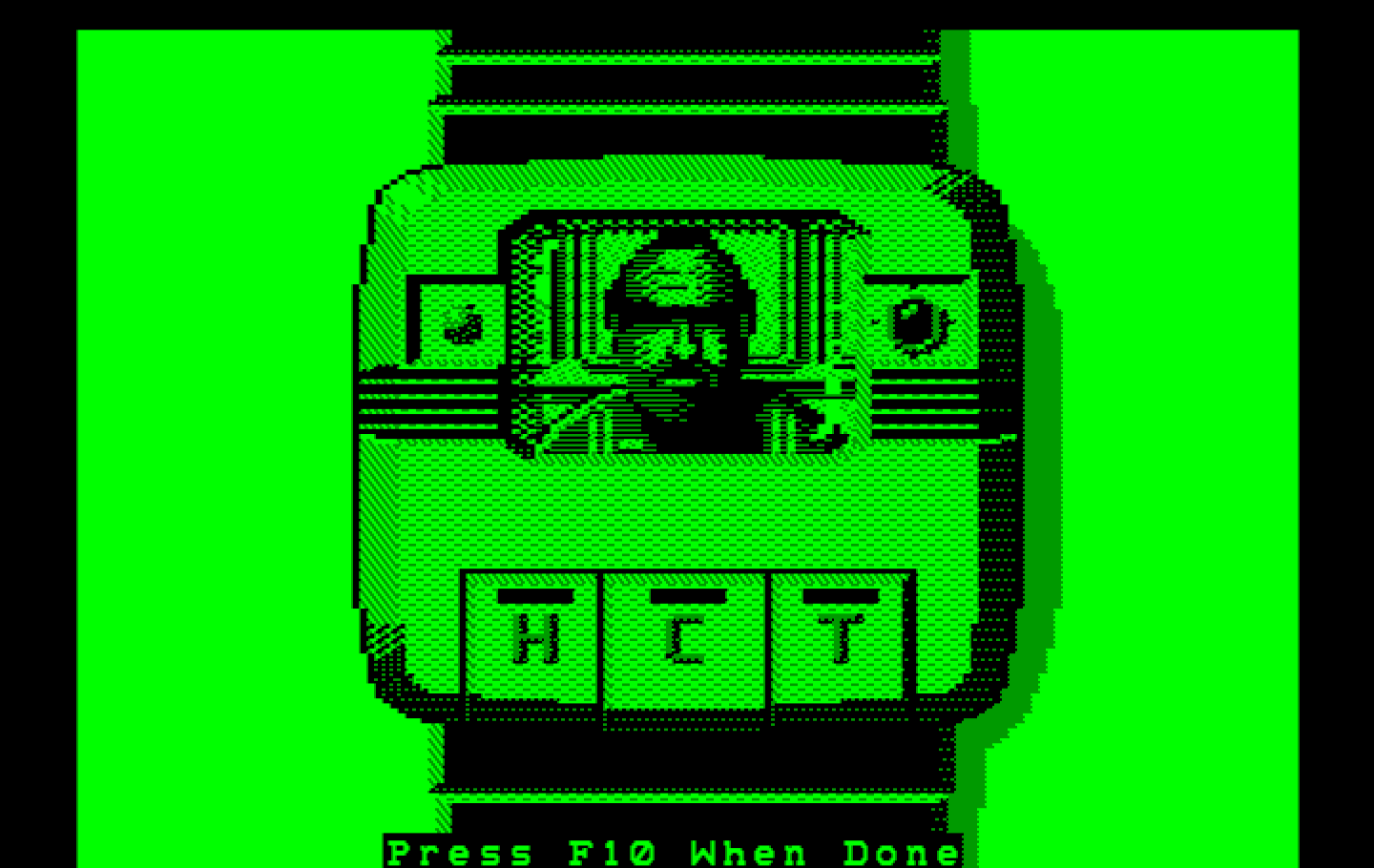 Space Quest II: Chapter II - Vohaul's Revenge IBM PC/Compatibles Screenshot: Your boss is calling...