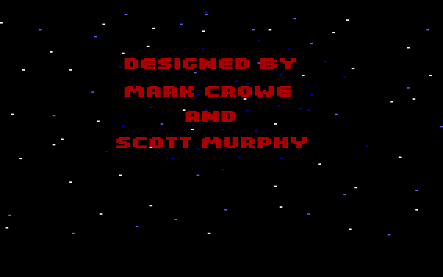 Space Quest II: Chapter II - Vohaul's Revenge IBM PC/Compatibles Screenshot: Part of the credits sequence.