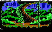Space Quest II: Chapter II - Vohaul's Revenge for IBM PC/Compatibles - Lost in the woods.