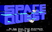Space Quest II: Chapter II - Vohaul's Revenge for IBM PC/Compatibles - Title screen.