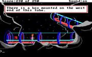 Space Quest II: Chapter II - Vohaul's Revenge for IBM PC/Compatibles - A box? Is that useful?