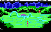 Space Quest II: Chapter II - Vohaul's Revenge for IBM PC/Compatibles - Avoid this root monster.