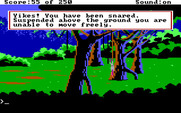 Space Quest II: Chapter II - Vohaul's Revenge for IBM PC/Compatibles - One of many ways Roger can get into trouble.
