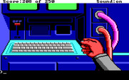 Space Quest II: Chapter II - Vohaul's Revenge for IBM PC/Compatibles - Don't get squashed while in miniature form...
