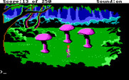 Space Quest II: Chapter II - Vohaul's Revenge for IBM PC/Compatibles - I wouldn't trust these mushrooms...