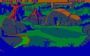 Space Quest II: Chapter II - Vohaul's Revenge for IBM PC/Compatibles - Hurry, the terror beast is distracted!