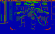 Space Quest II: Chapter II - Vohaul's Revenge for IBM PC/Compatibles - Sludge Vohaul! Now Roger is in trouble!