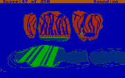 Space Quest II: Chapter II - Vohaul's Revenge for IBM PC/Compatibles - There is a glowing gem here.