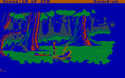 Space Quest II: Chapter II - Vohaul's Revenge for IBM PC/Compatibles - A crash landing!
