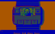 Space Quest II: Chapter II - Vohaul's Revenge for IBM PC/Compatibles - Roger's boss appears on his wristwatch.