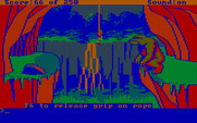 Space Quest II: Chapter II - Vohaul's Revenge for IBM PC/Compatibles - This ape looks like trouble.