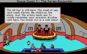 Space Quest IV: Roger Wilco and the Time Rippers for IBM PC/Compatibles - Ah, the old bar...as pixelated as I remember it!