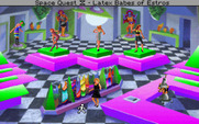 Space Quest IV: Roger Wilco and the Time Rippers for IBM PC/Compatibles - Roger cleverly disguises himself.