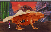 Space Quest IV: Roger Wilco and the Time Rippers for IBM PC/Compatibles - Attempting to steal a ship...