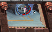 Space Quest IV: Roger Wilco and the Time Rippers for IBM PC/Compatibles - Breaking into Vohaul's lair again...