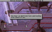 Space Quest IV: Roger Wilco and the Time Rippers for IBM PC/Compatibles - This place is like a maze...seems dangerous too!