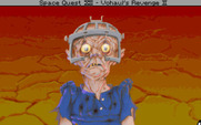 Space Quest IV: Roger Wilco and the Time Rippers for IBM PC/Compatibles - Yikes, this guy doesn't look good...