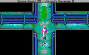 Space Quest IV: Roger Wilco and the Time Rippers for IBM PC/Compatibles - Green slime follows Roger...