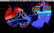 Space Quest IV: Roger Wilco and the Time Rippers for IBM PC/Compatibles - A secret underground lair!