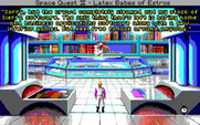Space Quest IV: Roger Wilco and the Time Rippers for IBM PC/Compatibles - Inside the software store...