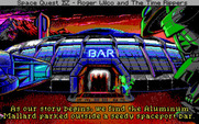 Space Quest IV: Roger Wilco and the Time Rippers for IBM PC/Compatibles - Our story begins at this bar...