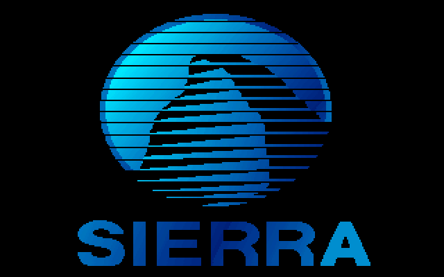 Space Quest V: The Next Mutation IBM PC/Compatibles Screenshot: Sierra logo.