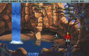 Space Quest V: The Next Mutation for IBM PC/Compatibles - Looks like a nice place...Roger needs to hurry though.