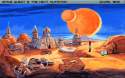Space Quest V: The Next Mutation for IBM PC/Compatibles - Arrived at a remote planet.