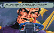 Space Quest V: The Next Mutation for IBM PC/Compatibles - Roger Wilco has been caught in the flight simulator.