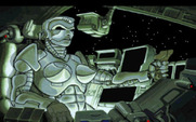 Space Quest V: The Next Mutation for IBM PC/Compatibles - Roger always seems to have people trying to kill him.