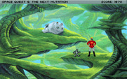 Space Quest V: The Next Mutation for IBM PC/Compatibles - Arrived on a somewhat toxic planet.