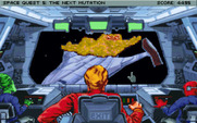 Space Quest V: The Next Mutation for IBM PC/Compatibles - A large incoming blob!