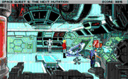 Space Quest V: The Next Mutation for IBM PC/Compatibles - One of the rooms on board the Eureka.