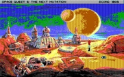 Space Quest V: The Next Mutation for IBM PC/Compatibles - Arrived on a desolate planet.