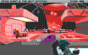 Space Quest V: The Next Mutation for IBM PC/Compatibles - At the space bar.