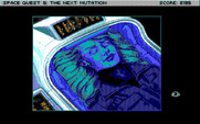 Space Quest V: The Next Mutation for IBM PC/Compatibles - Bea isn't doing too well...