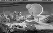 Space Quest V: The Next Mutation for IBM PC/Compatibles - Landed on a rather desolate planet.