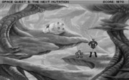 Space Quest V: The Next Mutation for IBM PC/Compatibles - Landed on a toxic planet.