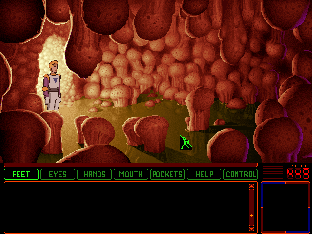 Space Quest 6: Roger Wilco in the Spinal Frontier IBM PC/Compatibles Screenshot: Anything useful here?