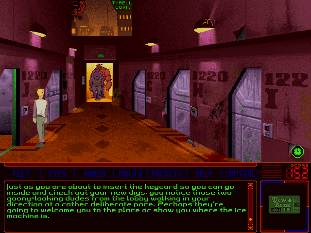 Space Quest 6: Roger Wilco in the Spinal Frontier IBM PC/Compatibles Screenshot: Uh oh, who are these thugs?