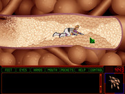 Space Quest 6: Roger Wilco in the Spinal Frontier for IBM PC/Compatibles - Doesn't look like I can fit through here...