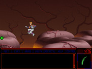 Space Quest 6: Roger Wilco in the Spinal Frontier for IBM PC/Compatibles - Jumping over a gap...