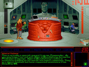 Space Quest 6: Roger Wilco in the Spinal Frontier for IBM PC/Compatibles - A cutscene continues the plot...