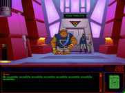 Space Quest 6: Roger Wilco in the Spinal Frontier for IBM PC/Compatibles - Trying to take out the guards...